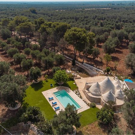 Trullo Tarantini Con Piscina Privata Lejlighed Latiano Eksteriør billede
