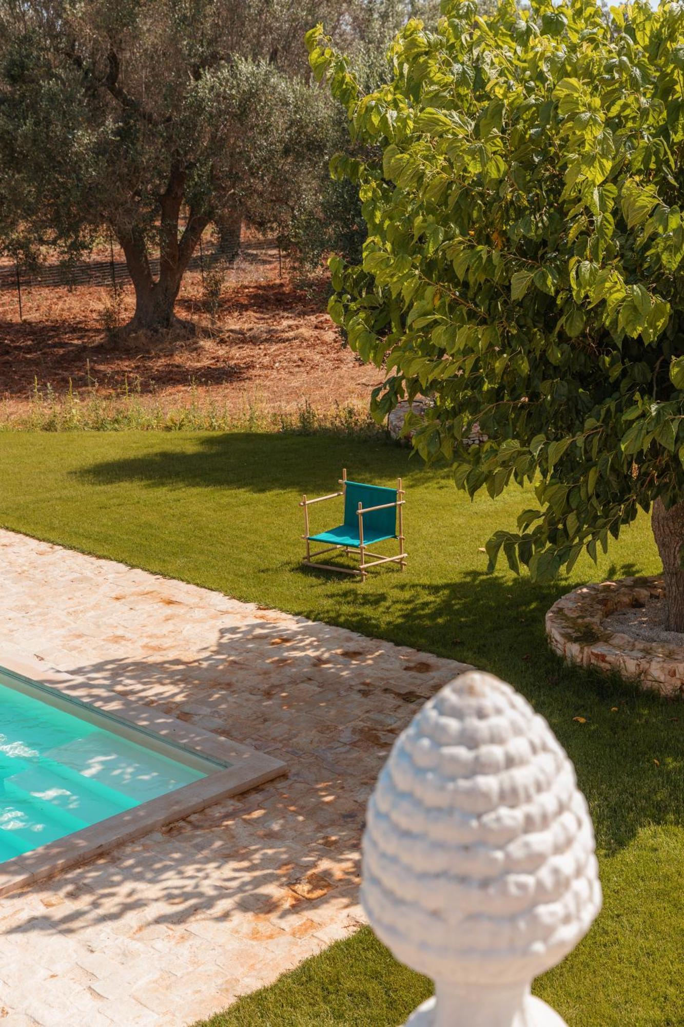 Trullo Tarantini Con Piscina Privata Lejlighed Latiano Eksteriør billede